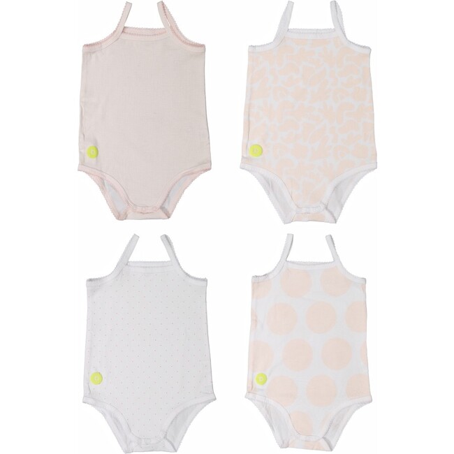 Baby Girl Sleeveless Onesie Set
