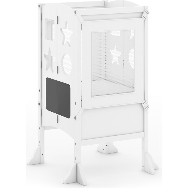 Classic Kitchen Helper Stool, White