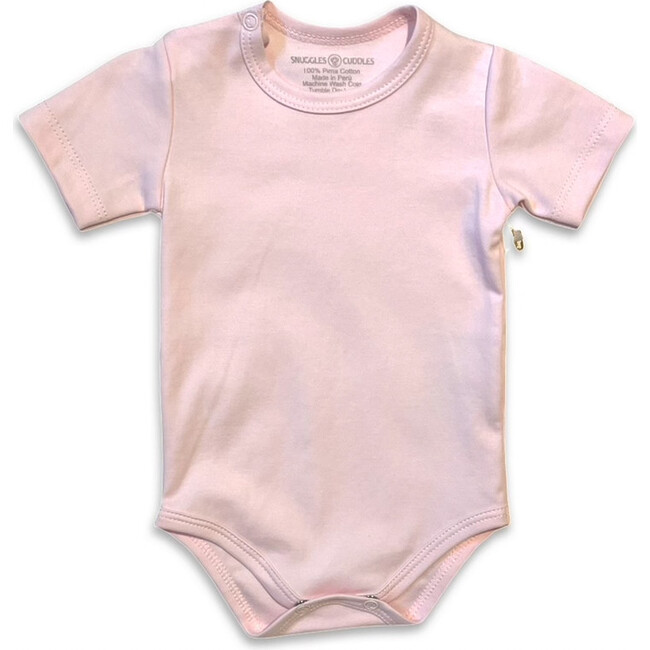 Pink Short Sleeve Bodysuit
