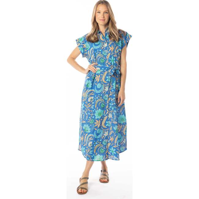 Paige Tunic Dress, Royal Blue