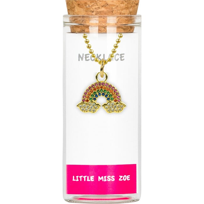 Charming Necklace in a Bottle, Rainbow