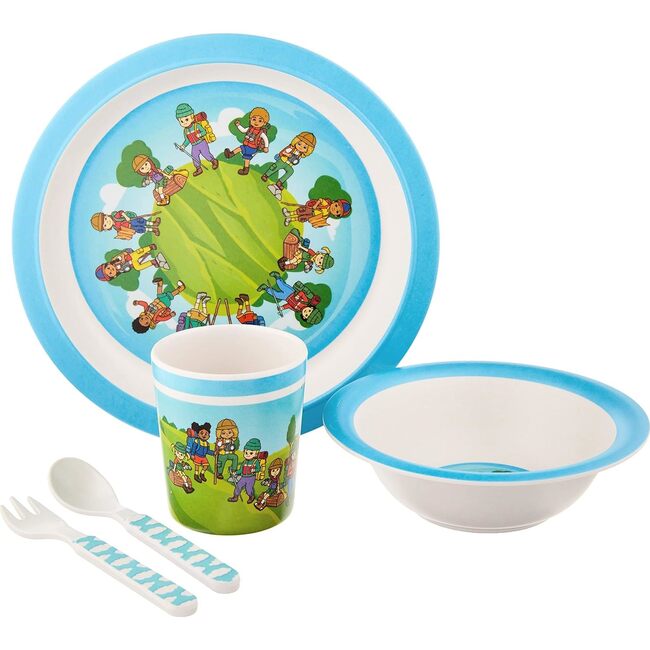 Together in Nature 5-Piece Set, Green